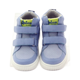 American Club Chaussures de sport américaines 17155 bleu marin bleu 4