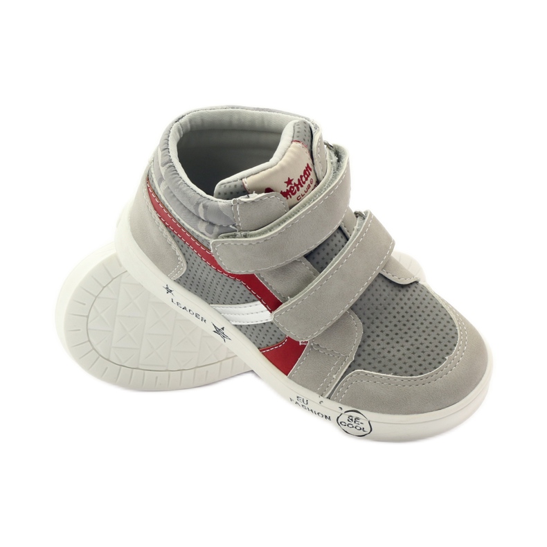 American Club chaussures de sport américaines 17353 multicolore gris 3