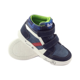 American Club chaussures de sport américaines 17353 bleu marine rouge blanc 3