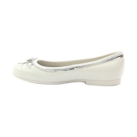 American Club Ballerines à nœud américain blanc 2