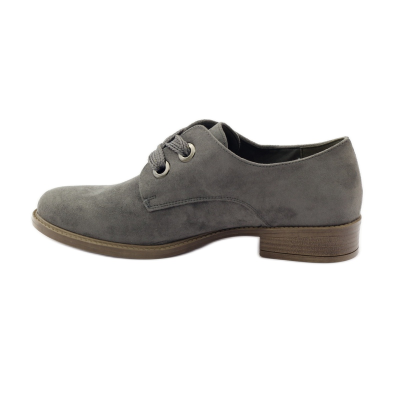 Chaussures en daim pour femme Sergio Leone 303 gris 2