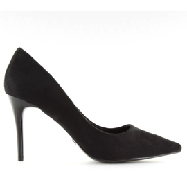Talons hauts noirs pour femmes GF-JX78 Noir le noir 2 Talons hauts noirs pour femmes GF-JX78 Noir le noir 2
