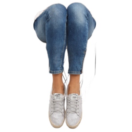 Baskets espadrilles grises BB01P Silvergrey 4