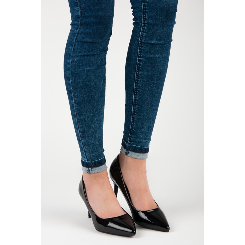 Milaya Broches laquées noir 1