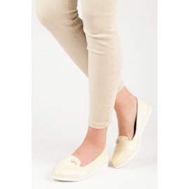 Vices ballerines femme jaune 2