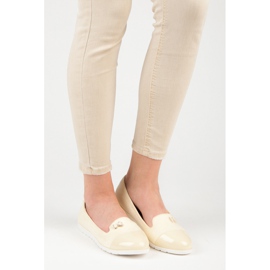 Vices ballerines femme jaune 1