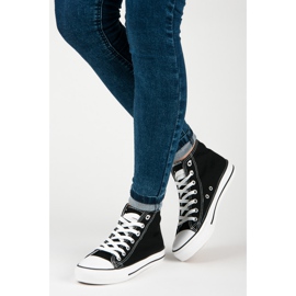 Seastar Baskets montantes femme noir 2