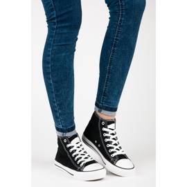 Seastar Baskets montantes femme noir 1