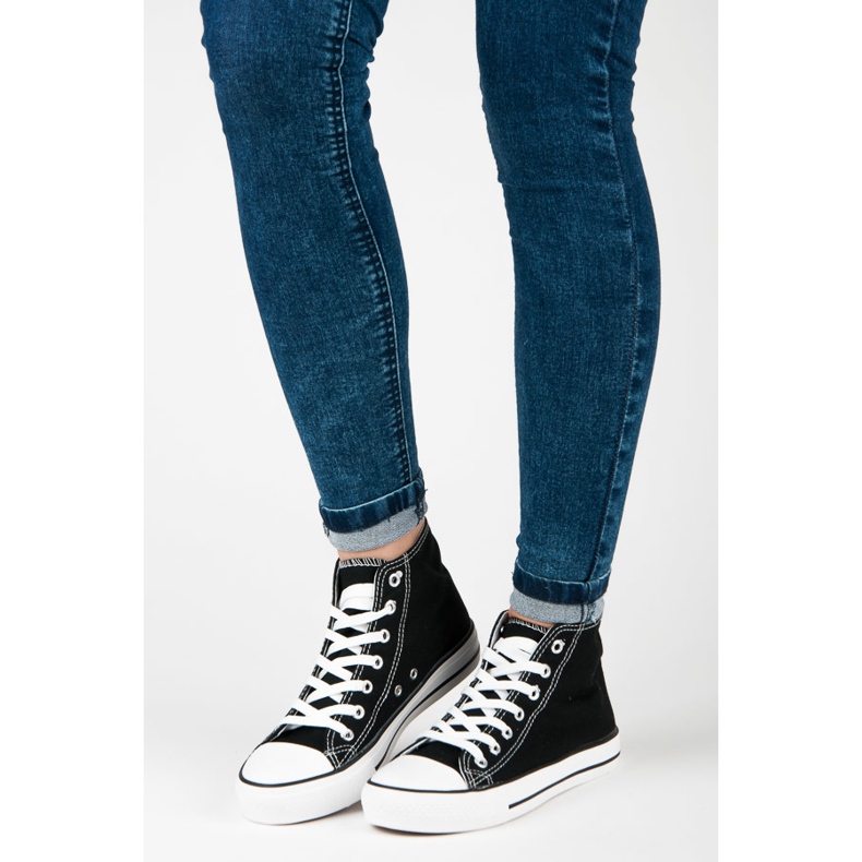 Seastar Baskets à lacets au dessus de la cheville noir 1