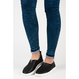 Baskets à enfiler noires 1