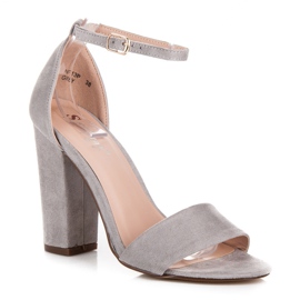 Seastar Sandales en daim sur un poteau gris 3