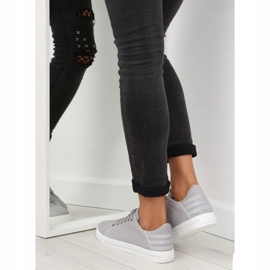 Gris Baskets grises pour femme SU09p Gris 2 Gris Baskets grises pour femme SU09p Gris 2