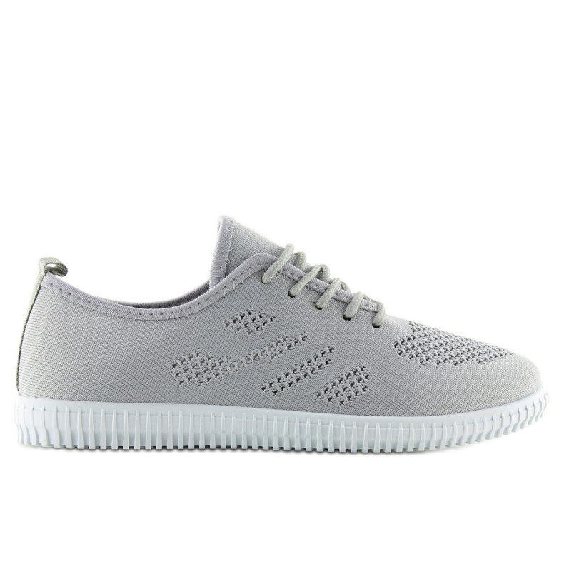 Gris Baskets grises pour femme LA10P Gris 2