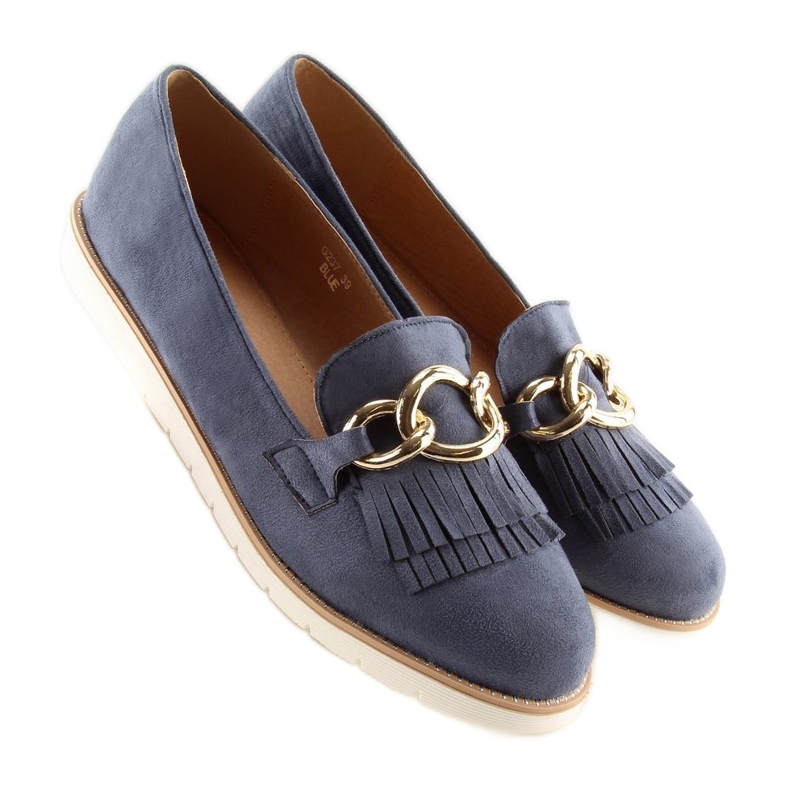 Mocassins pour femme bleu marine G237 bleu 1 Mocassins pour femme bleu marine G237 bleu 1