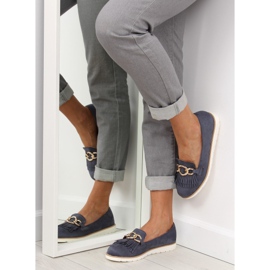 Mocassins pour femme bleu marine G237 bleu 2 Mocassins pour femme bleu marine G237 bleu 2