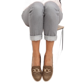 Vert Mocassins femme G237 Vert 4