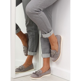 Gris Mocassins gris femme G237 gris 2