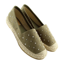 Vert Espadrilles à clous 5481 Vert 4