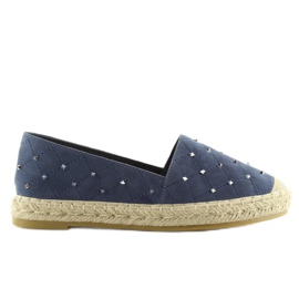 Espadrilles à clous bleu marine 5481 bleu 2