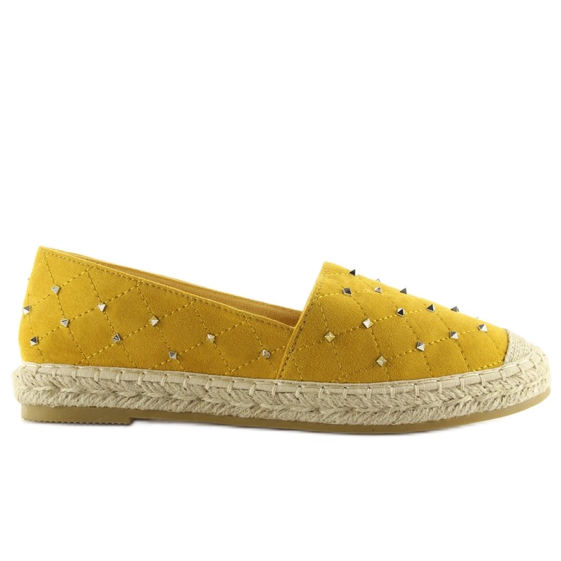 Jaune Espadrilles à clous jaune 5481 Jaune 2