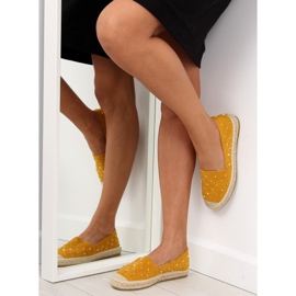 Jaune Espadrilles à clous jaune 5481 Jaune 3