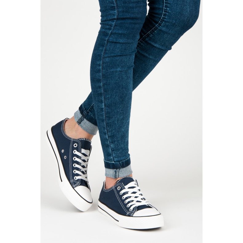 Fgm Paris Baskets classiques bleu 2