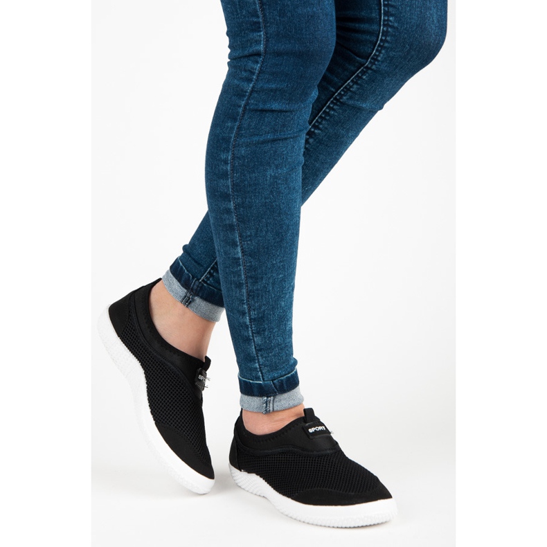 Seastar Chaussures de sport à enfiler le noir 2 Seastar Chaussures de sport à enfiler le noir 2