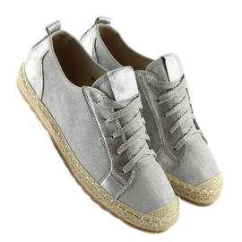Baskets espadrilles grises BB02P Gris 5