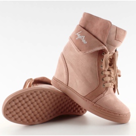 Baskets en daim B12-22 Rose - Grade II 3