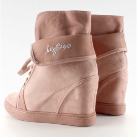 Baskets en daim B12-22 Rose - Grade II 6