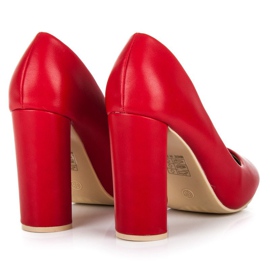 Escarpins rouges classiques 4