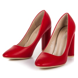 Escarpins rouges classiques 5