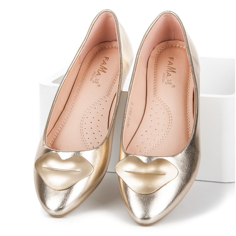 Fama Baisers de ballerine jaune 2