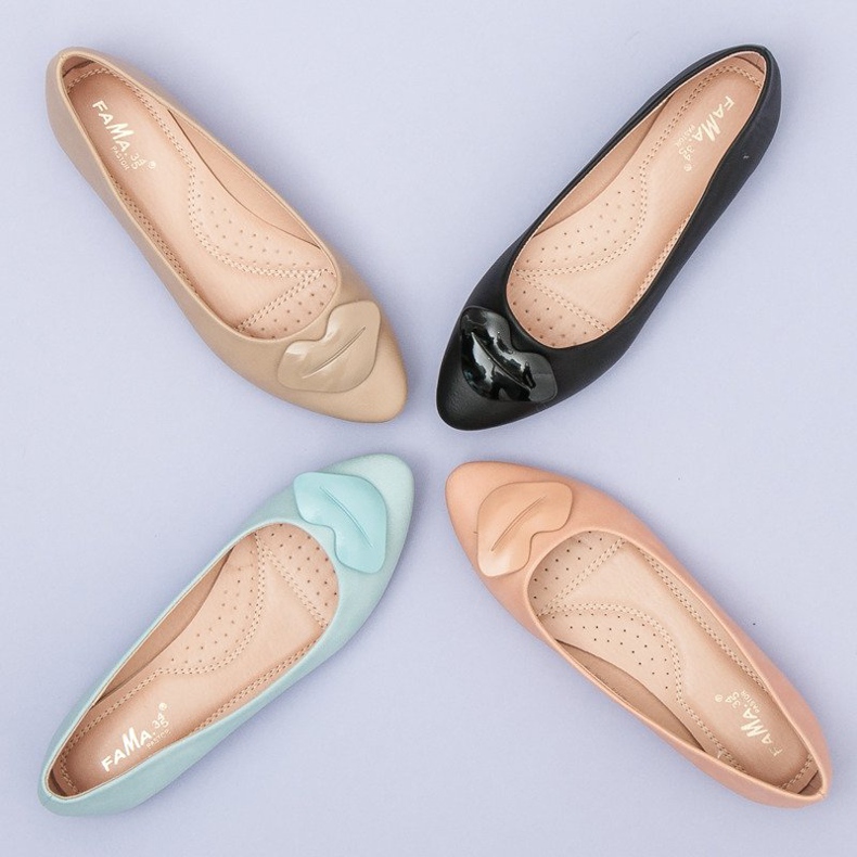 Fama Baisers de ballerine noir 2