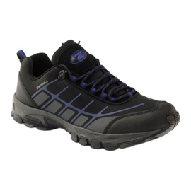 Softshell de sport de trekking Atletico noir bleu gris 1