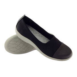 Chaussures glissantes Aloeloe très confortables le noir 3