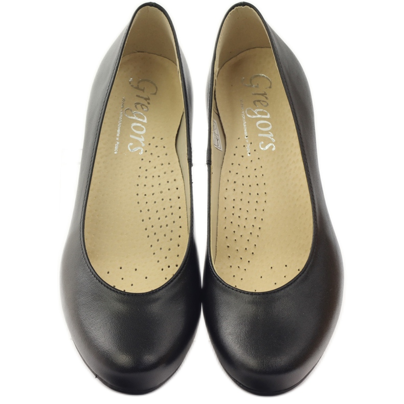Escarpins Gregors 702 pour femmes noir le noir 4
