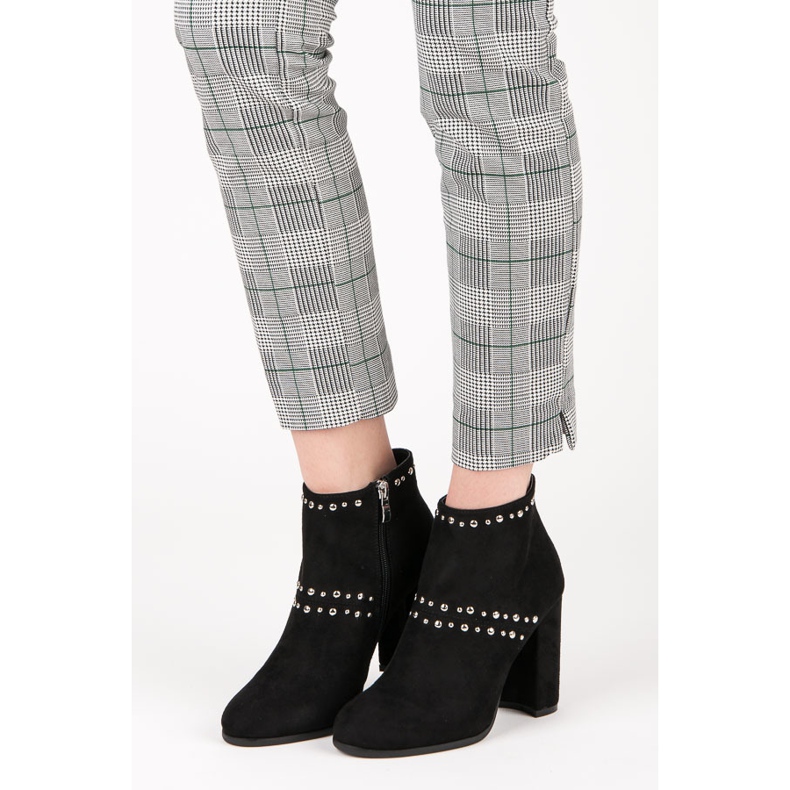 Seastar Bottines en daim sur le poteau M275 noir 1