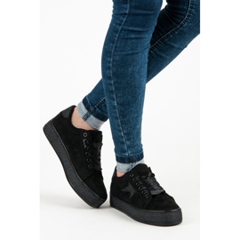 Baskets à paillettes MCKEYLOR le noir 4
