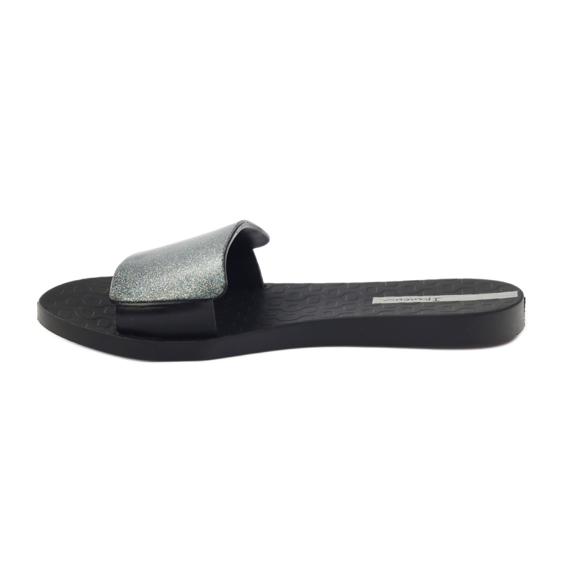 Chaussons de piscine Ipanema 26177 noir pailleté gris 2