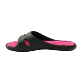 Rider 82214 chaussons de piscine en gel noir rose 2