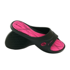 Rider 82214 chaussons de piscine en gel noir rose 3