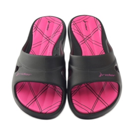 Rider 82214 chaussons de piscine en gel noir le noir rose 4