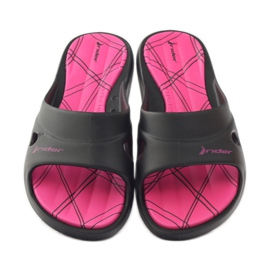 Rider 82214 chaussons de piscine en gel noir rose 4