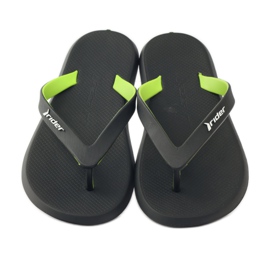 Rider 10594 Chaussons de piscine noirs le noir vert 4