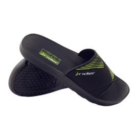 Rider 82325 chaussons de piscine noir vert 3