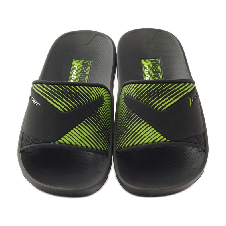 Rider 82325 chaussons de piscine noir vert le noir 4