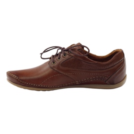 Chaussures décontractées pour hommes Riko 844 brun 2