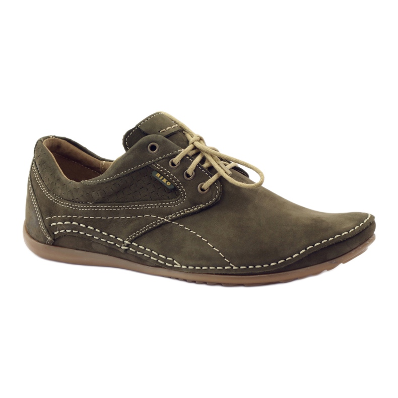 Chaussures décontractées pour hommes Riko 844 vert 1
