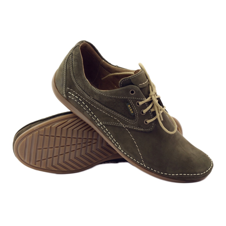 Chaussures décontractées pour hommes Riko 844 vert 3